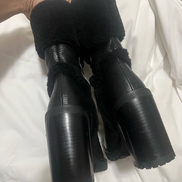 Coach black leather boot - Picture 5 of 10